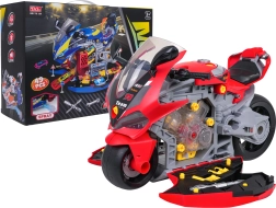 Kindermechanicus – interactieve motorfiets 2-in-1 met licht, geluid en rook