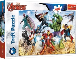Puzzel 160 stukjes – klaar om de wereld te redden DISNEY MARVEL THE AVENGERS
