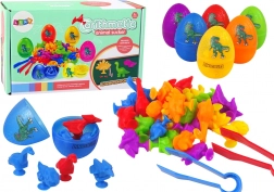 Dinosaur figuren met zuignappen