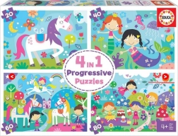 Puzzel Magische Vrienden 4-in-1