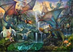 Ravensburger puzzel Magisch drakenbos 9000 stukjes