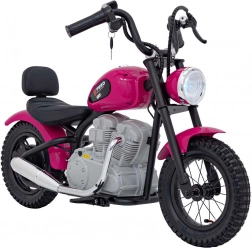 Elektrische kindermotor SPEED Power roze