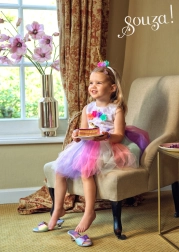 Haarband met bloemen en eenhoornhoorn SOUZA!