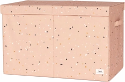 3 Sprouts speelgoedkist recycled terrazzo clay