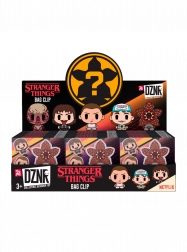 Stranger Things sleutelhangers met personages – mix van 5 motieven (display 24 stuks)