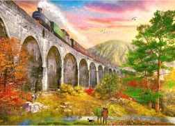 Puzzel Glenfinnan-viaduct 1000 stukjes