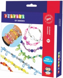 creatieve set armbanden met kralen in doos