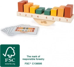 Montessori balansspel van hout SMALL FOOT