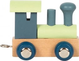 Poolse letterlocomotief Blauw