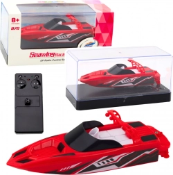 RC-raceboot met dubbele motor 2.4 GHz rood