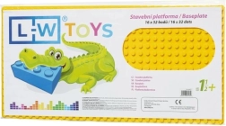 Bouwplaat - Junior Geel