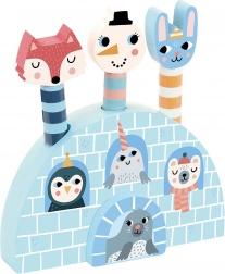 Houten spel dieren IJsland