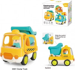 Interactieve kiepwagen voor de allerkleinsten