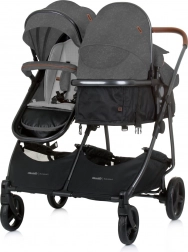 Kinderwagen voor een tweeling Chipolino Duo Smart Cloud 2-in-1