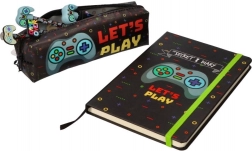 Eencompartiment etui voor potloden Let's Play