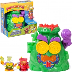 SuperThings Geheime basis van Professor K – verborgen vulkanische basis