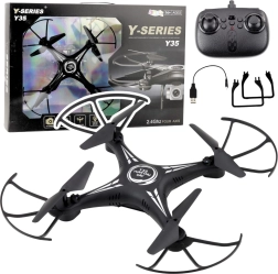 Drone met afstandsbediening, licht en wendbaar met gyroscoop en LED