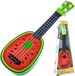 Kinderukulele – plastic gitaartje 37 cm – Watermeloen