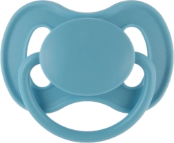 Canpol babies rubberen fopspeen kersvorm NUDE 0–6 maanden, blauw