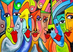 Puzzel Gezicht van het Leven 1000 Stukken