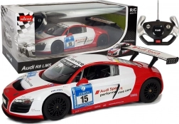 Rastar Audi R8 LMS op afstand bestuurbare auto 1:14 wit-rood