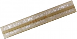 KOH-I-NOOR schoolsjabloon voor letters 1,0 cm