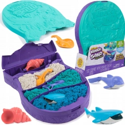 Kinetisch zand Kinetic Sand Deep Sea 680 g + vormpjes