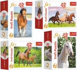 Minipuzzel Paarden 54 stukjes