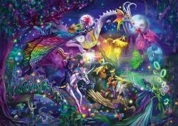 Puzzel Zomerse nachtelijke circus 1000 stukjes SCHMIDT