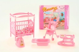 Glorie kinderkamer – set accessoires voor poppen