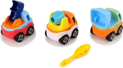 Bouwset van 3 autootjes met schroevendraaier