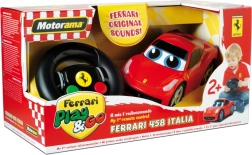 Kinder RC auto Ferrari 458 Italia met originele geluiden