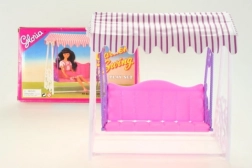 Glorie plastic schommel voor poppen
