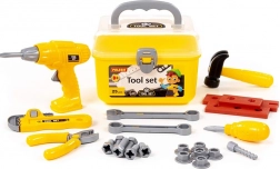 Kinderkoffer met gereedschap 25 stuks