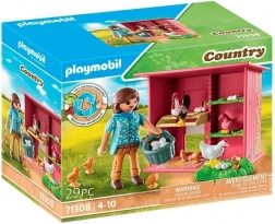 Playmobil Country – kippen met kuikentjes en kippenhok
