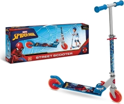 Opvouwbare kinderstep MARVEL SPIDER-MAN met verstelbare stuurstang