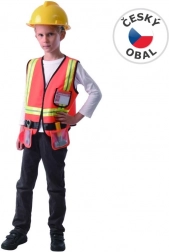 Carnavalskostuum Monteur voor jongens 120-130 cm