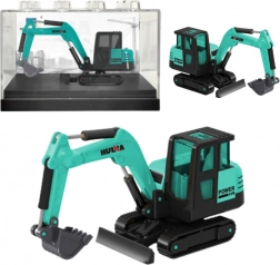 Verzamelmodel rupsgraafmachine Huina groen 1:80