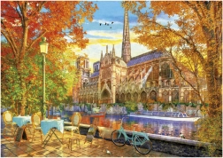 Puzzel Herfstdag Notre-Dame 1000 stukjes EDUCA