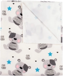 Waterdichte flanellen onderlegger New Baby Cute Teddy
