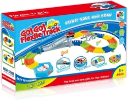 Variabele racebaan 96 delen met autootje