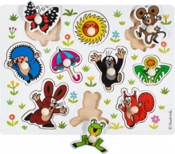 Houten inlegpuzzel MOL grote