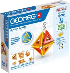 GEOMAG magnetische bouwset classic panels 35 stuks