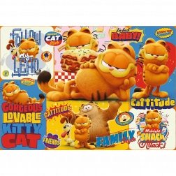 puzzel 1000 stukjes Garfield – avontuur (Trefl)