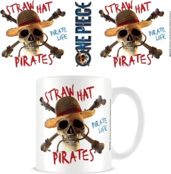Keramische mok ONE PIECE Straw Hat Pirate Emblem 325 ml