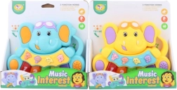 Kinderpiano in de vorm van een olifant