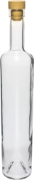 Glazen fles MARINA 500 ml met stop