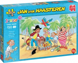 Jumbo-puzzel Jan van Haasteren Junior: Schattenjacht 150 stukjes