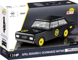 Cobi Opel Rekord C "Schwarze Witwe" (Černá vdova) 1:35 – bouwset van een automodel