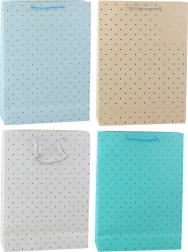 Cadeautas met gouden stippen